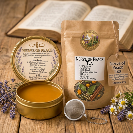 Nerve of Peace Tea & Salve Bundle