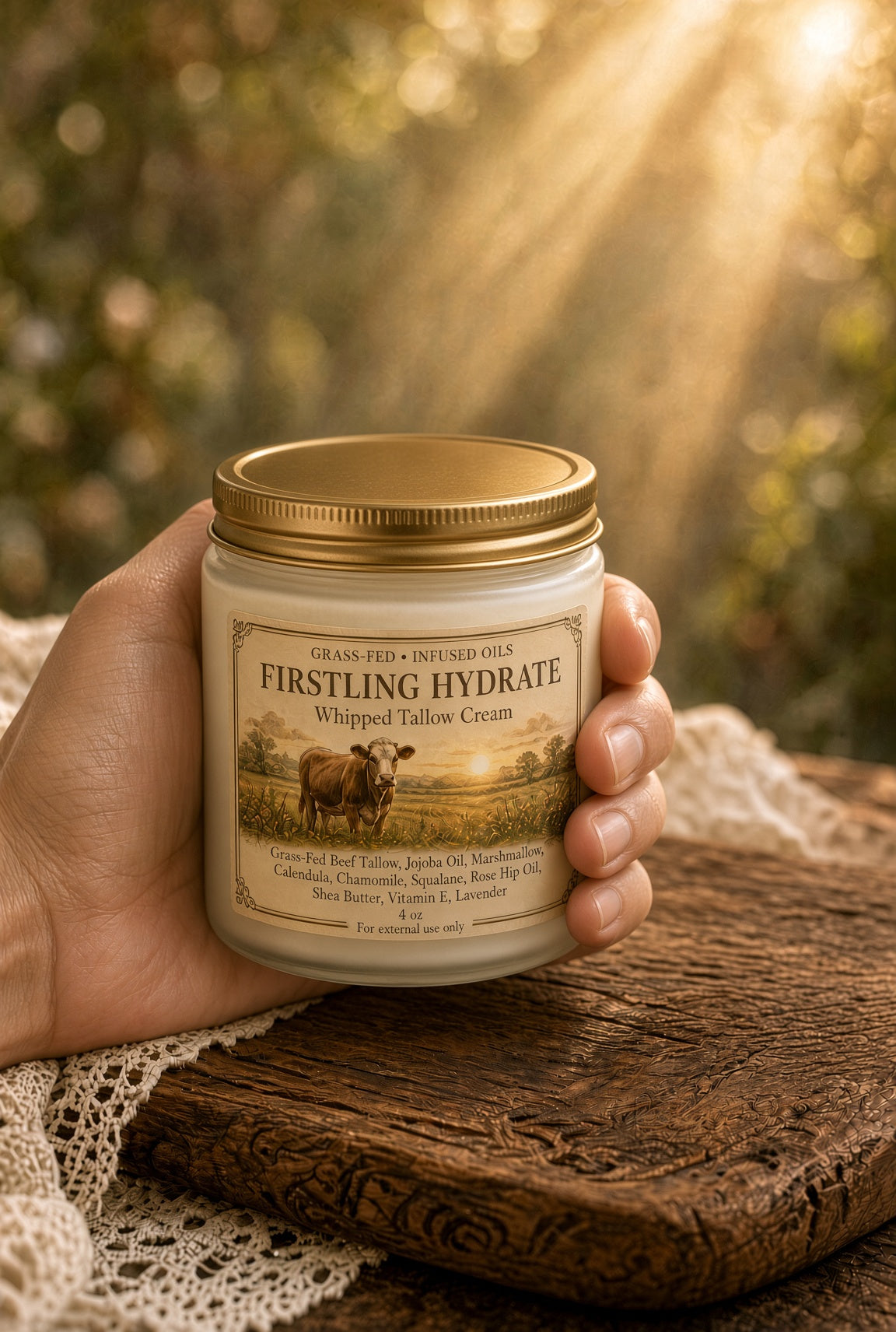 Firstling Hydrate Whipped Tallow Cream