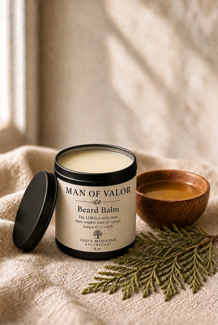 Man of Valor open jar photo, black jar color edit